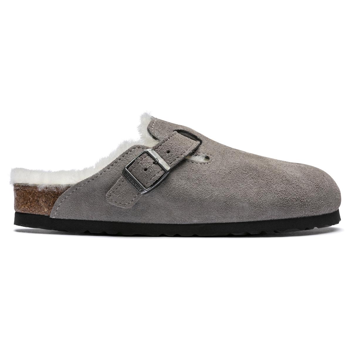 Birkenstock Boston Shearling Stone Coin - Image 5