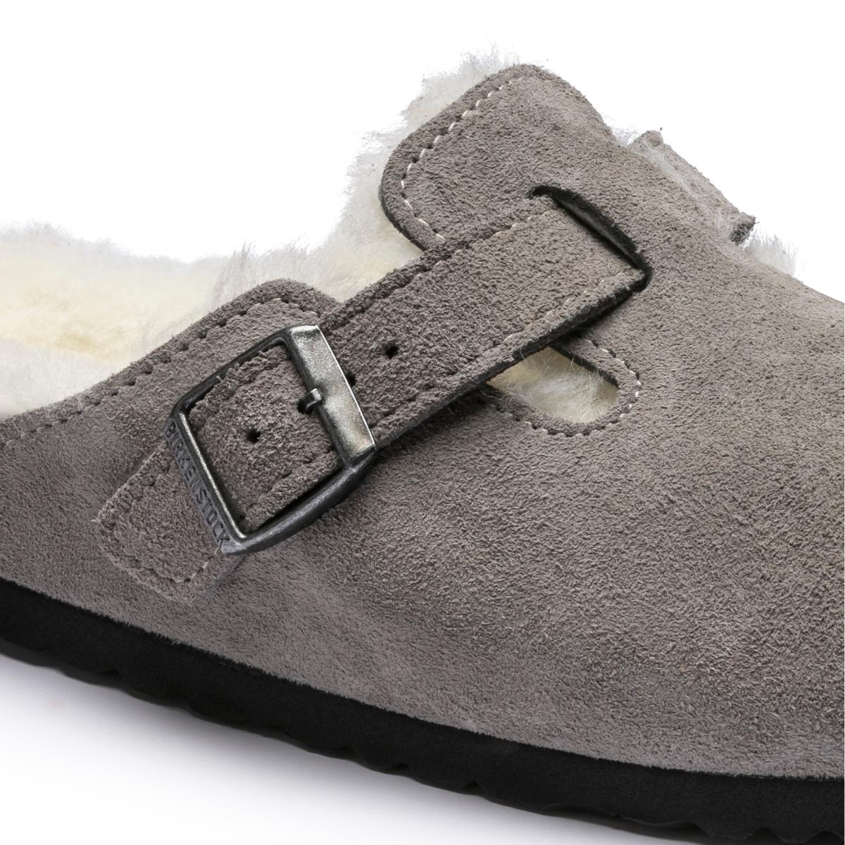 Birkenstock Boston Shearling Stone Coin - Image 7