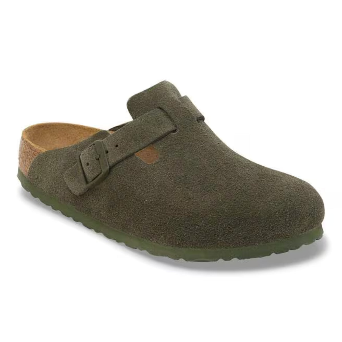 Birkenstock Boston Modern Suede Thyme - Image 1