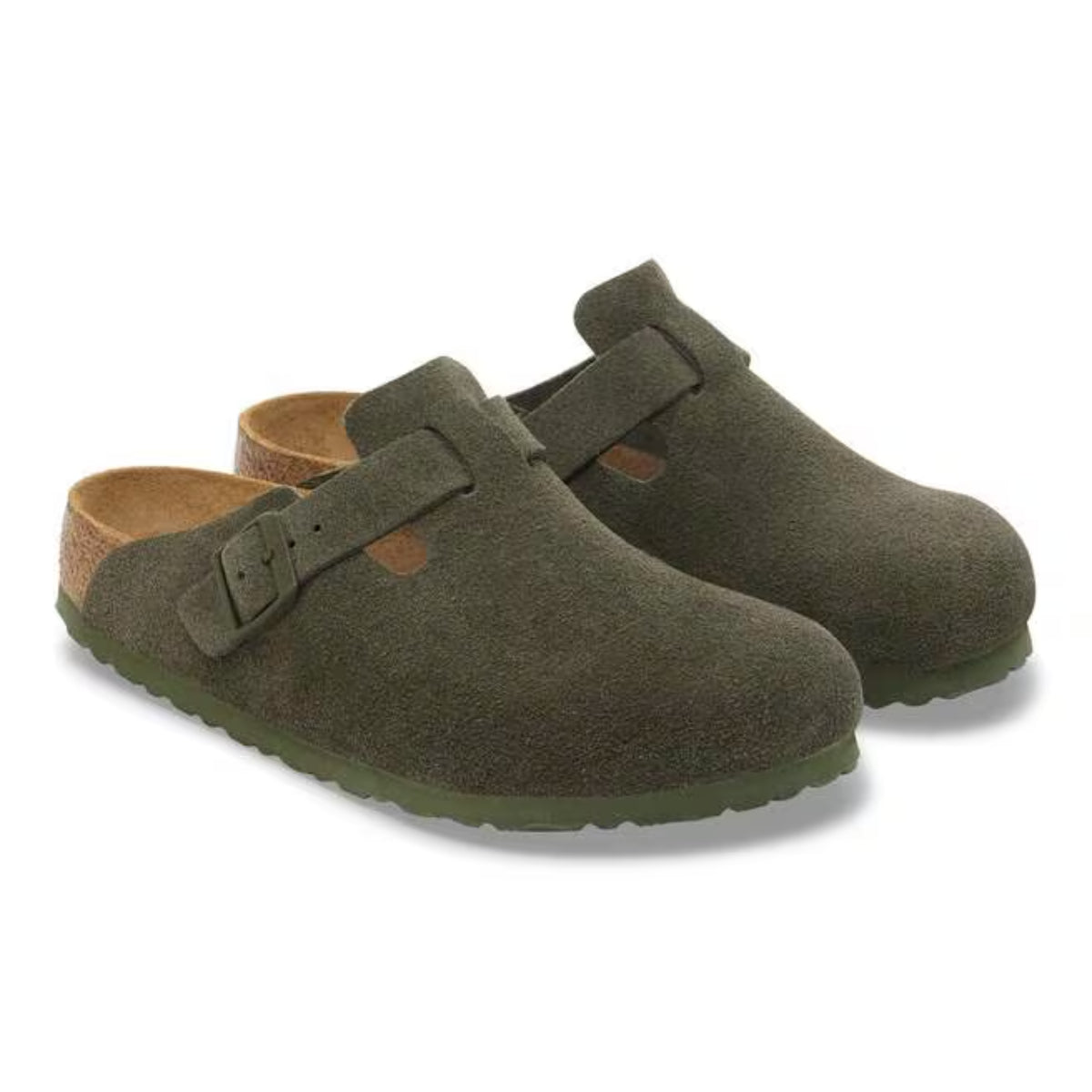 Birkenstock Boston Modern Suede Thyme - Image 3