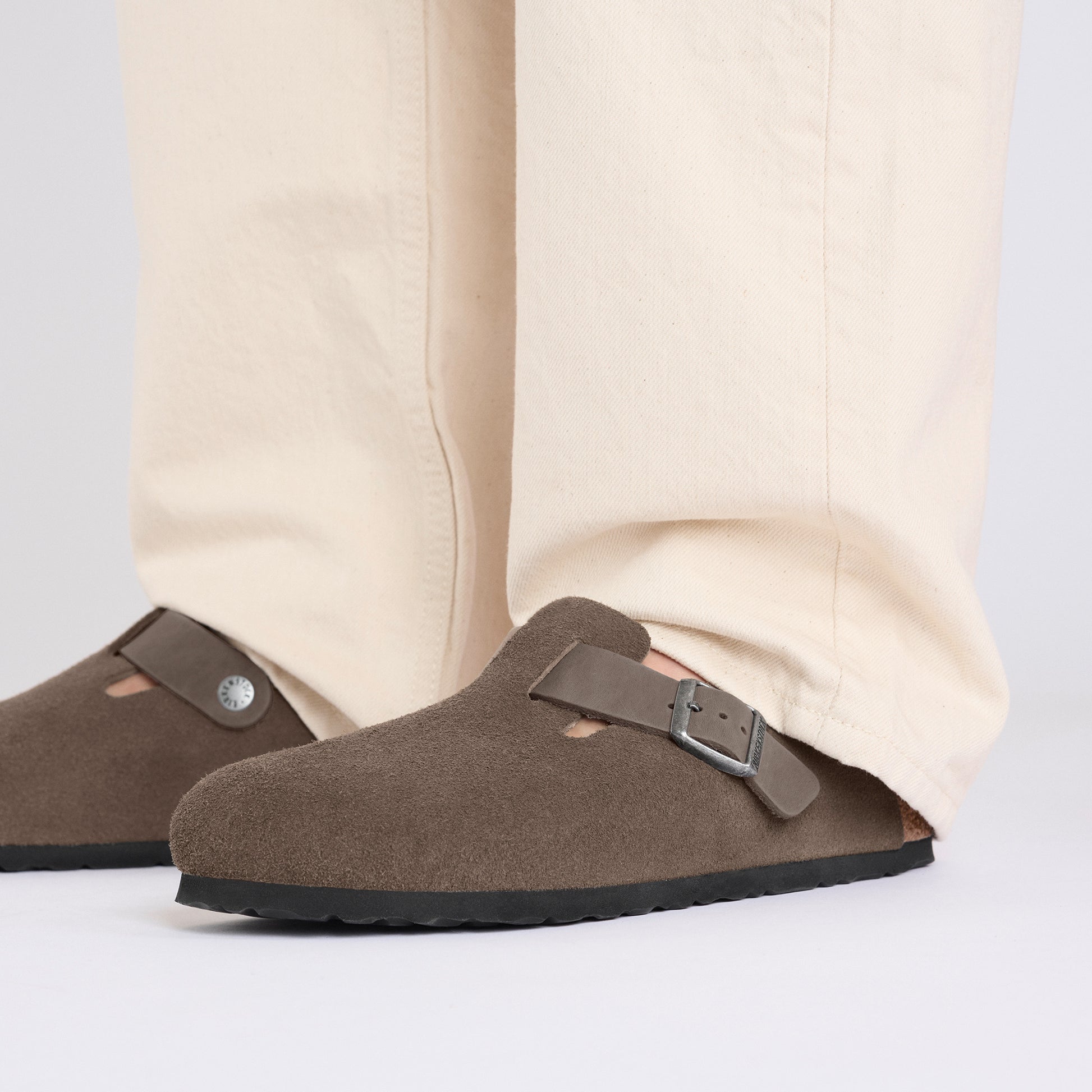 Birkenstock Boston Concrete Grey - Image 3