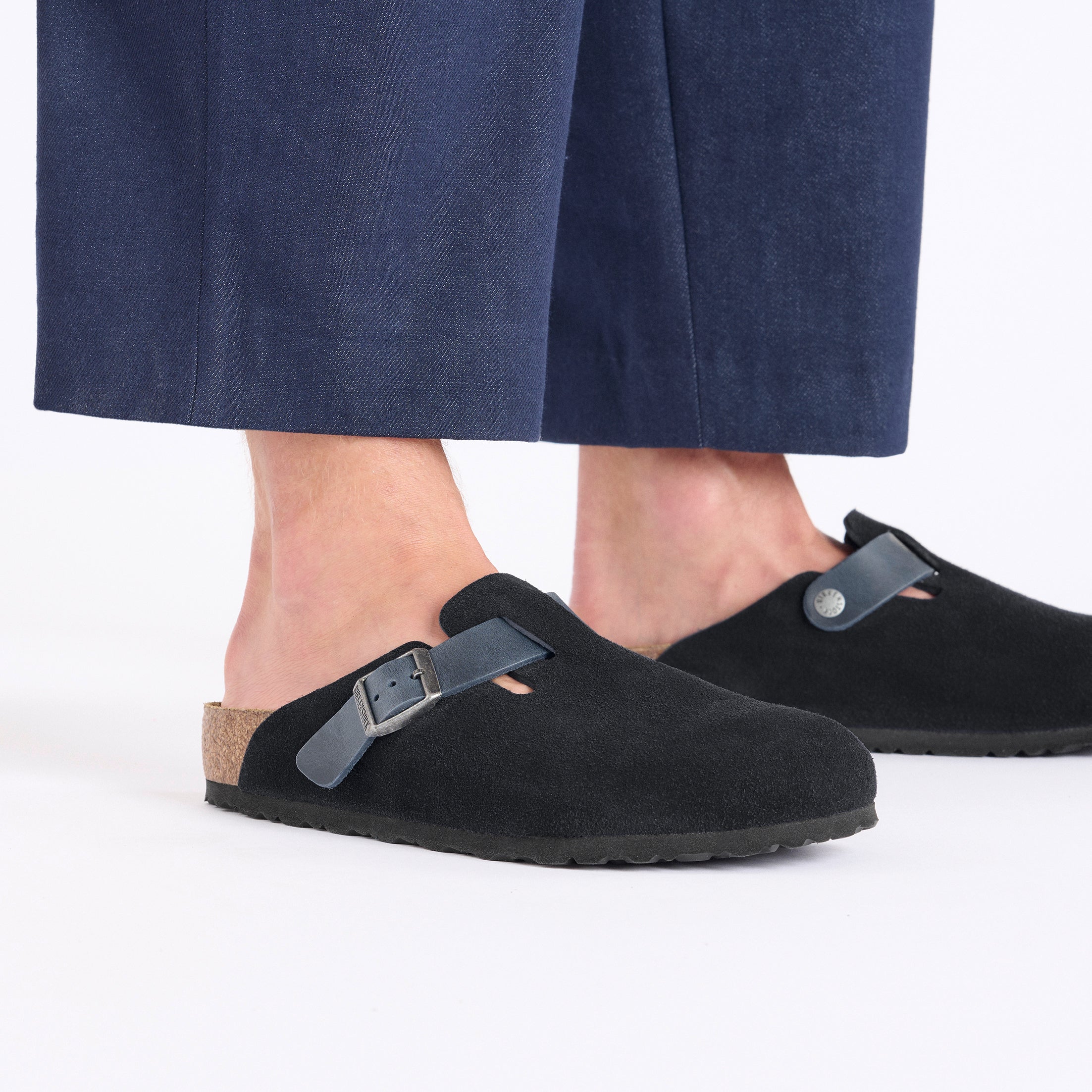 BIRKENSTOCK ボストン 37 midnight Boston Mixed Leather in Midnight – Birkenstock NZ