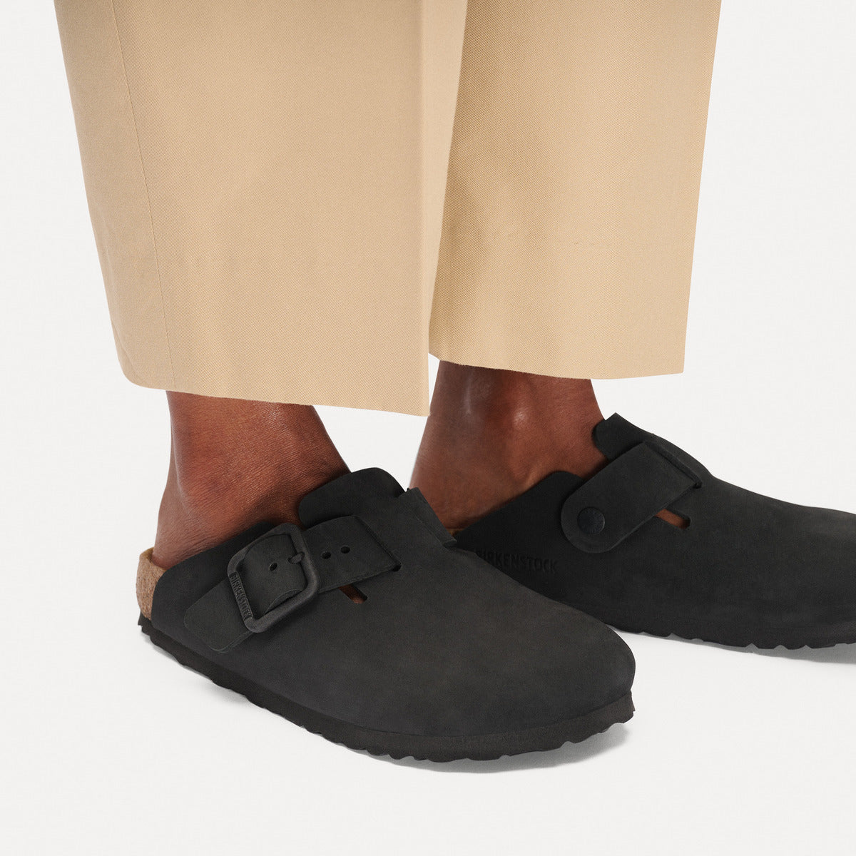 Birkenstock Boston Wire Buckle Black - Image 3