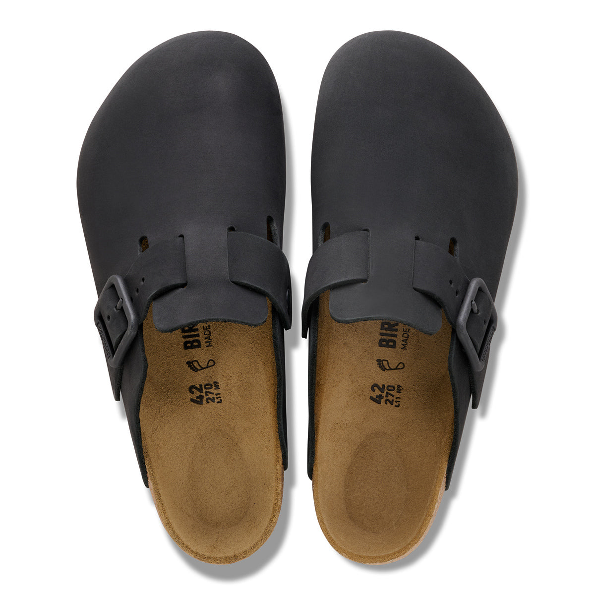 Birkenstock Boston Wire Buckle Black - Image 8