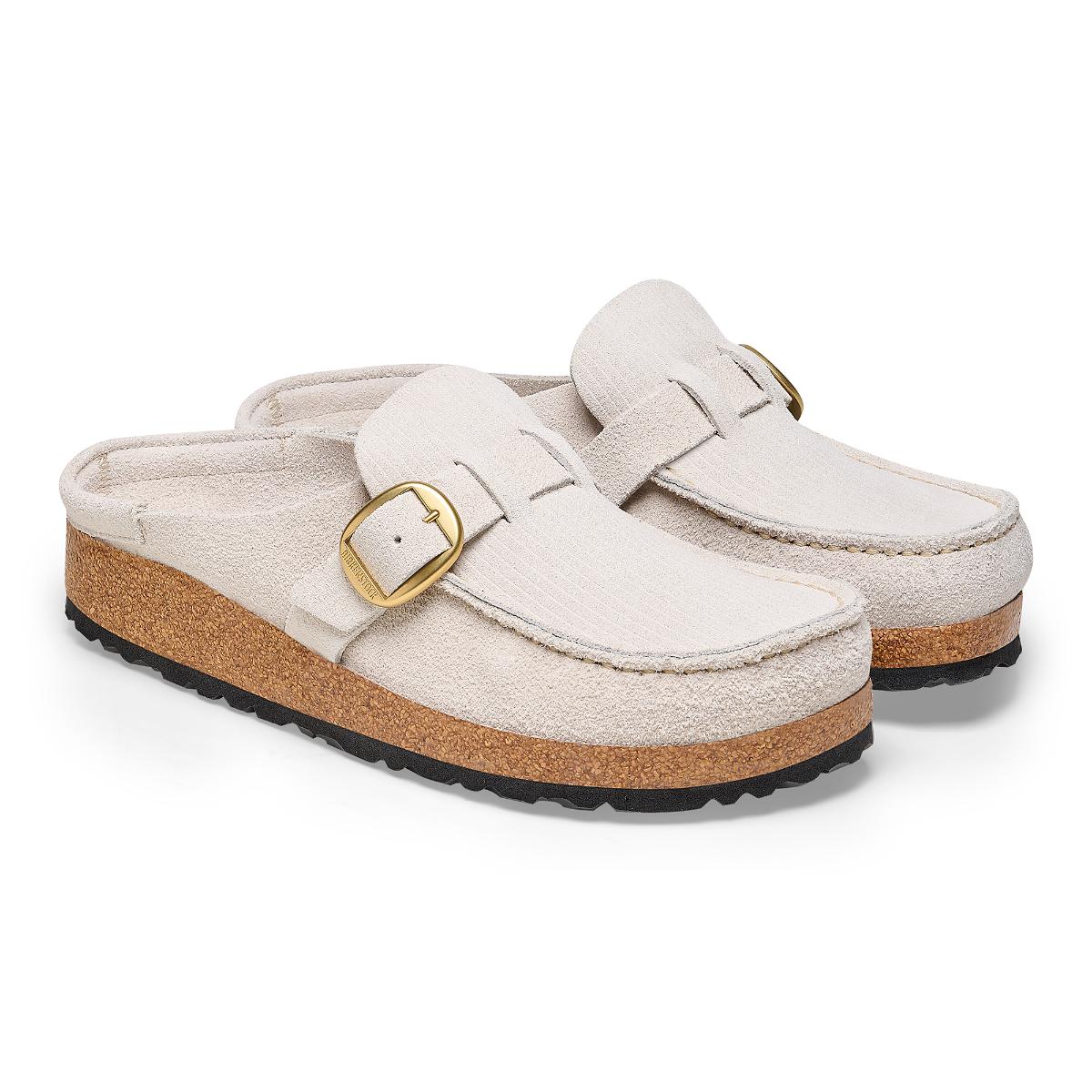birkenstock buckley suede leather