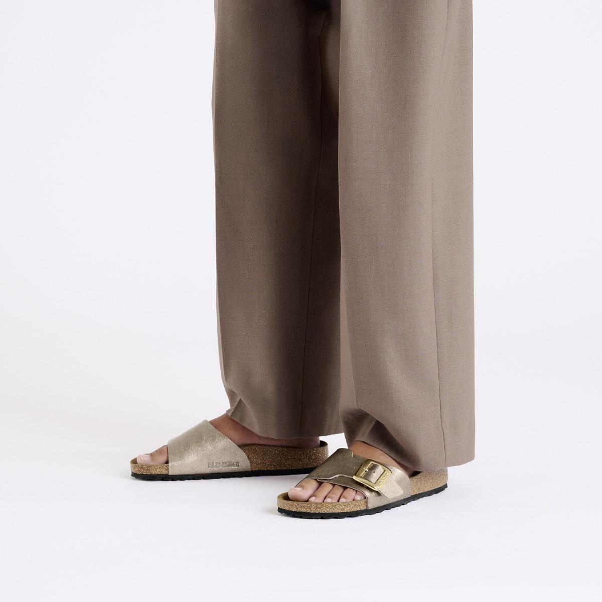 Birkenstock Catalina Cushion Buckle Graceful Taupe - Image 2