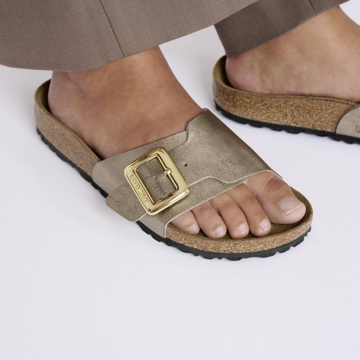 Birkenstock Catalina Cushion Buckle Graceful Taupe - Image 3