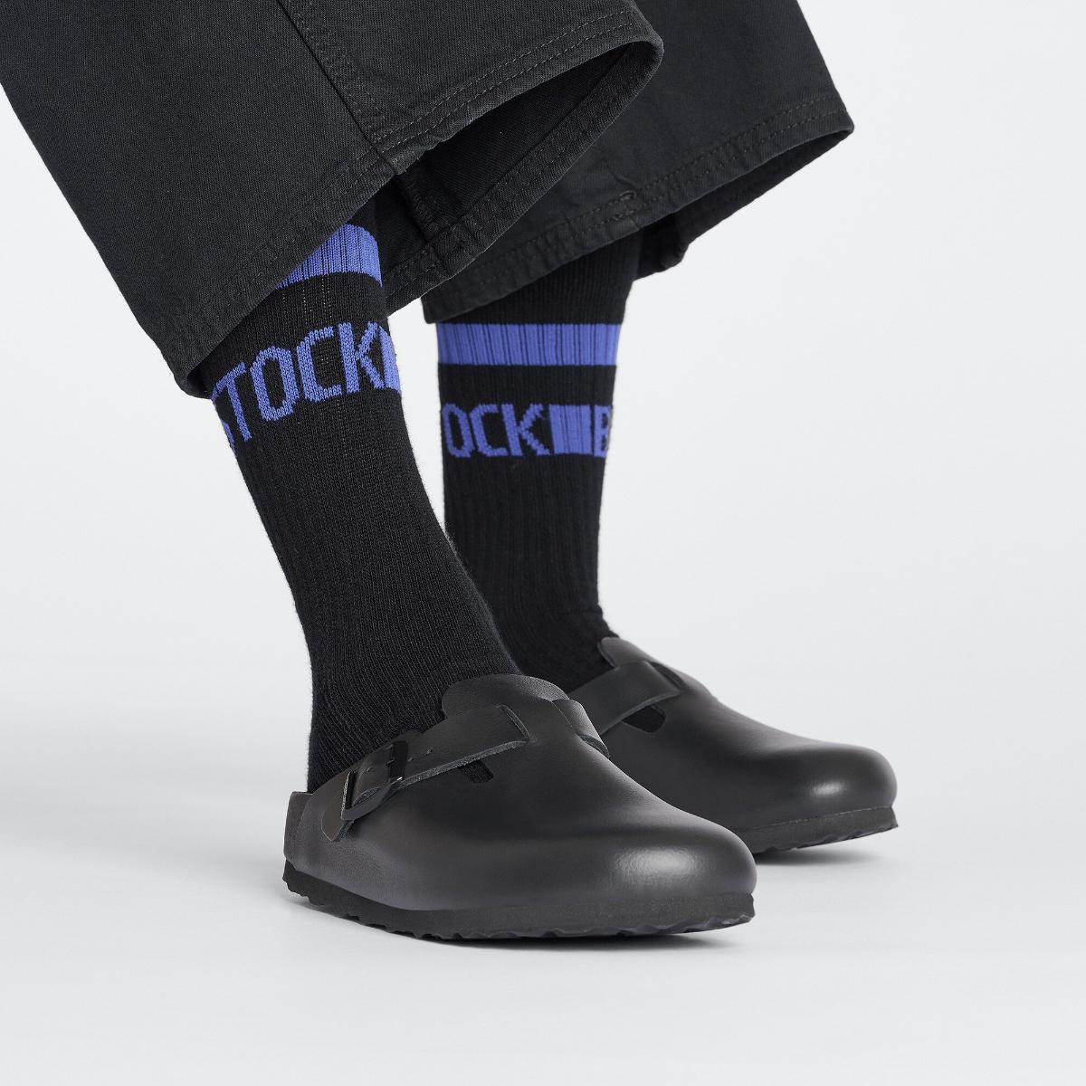 Birkenstock Tennis Cotton Socks Black - Image 2