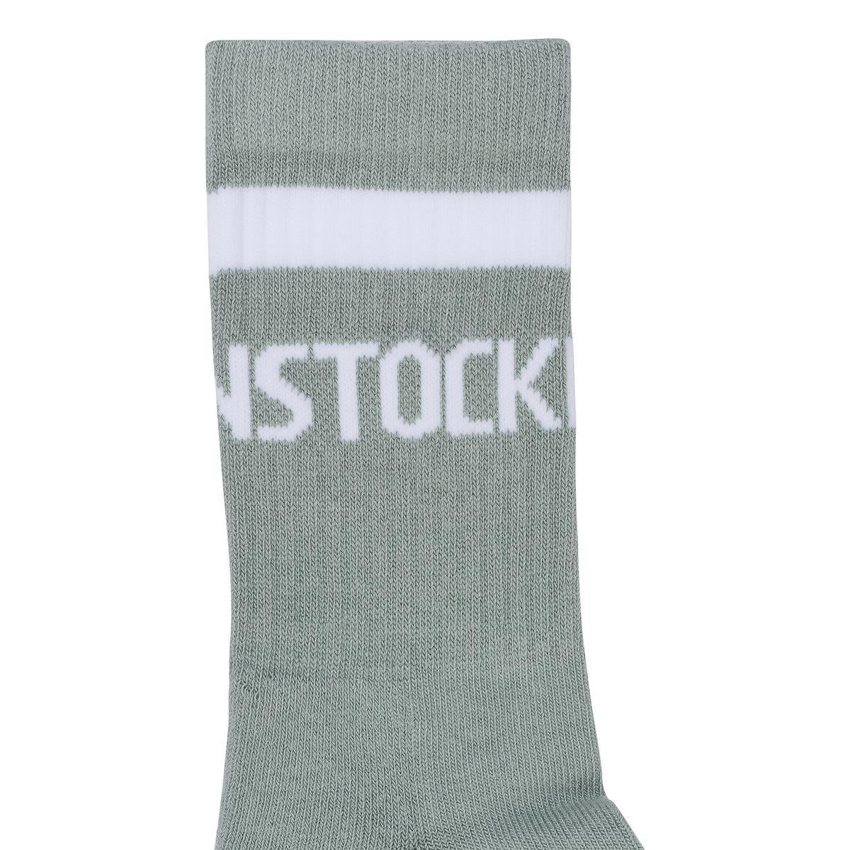 Birkenstock Tennis Cotton Socks Pure Sage/White - Image 2