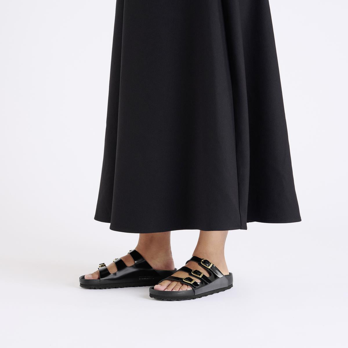 新品　Birkenstock Florida leather sandals Florida Exquisite Natural Leather in Black – Birkenstock NZ