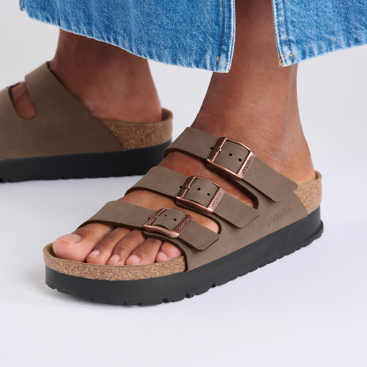 Birkenstock Florida Flex Platform Mocha - Image 3