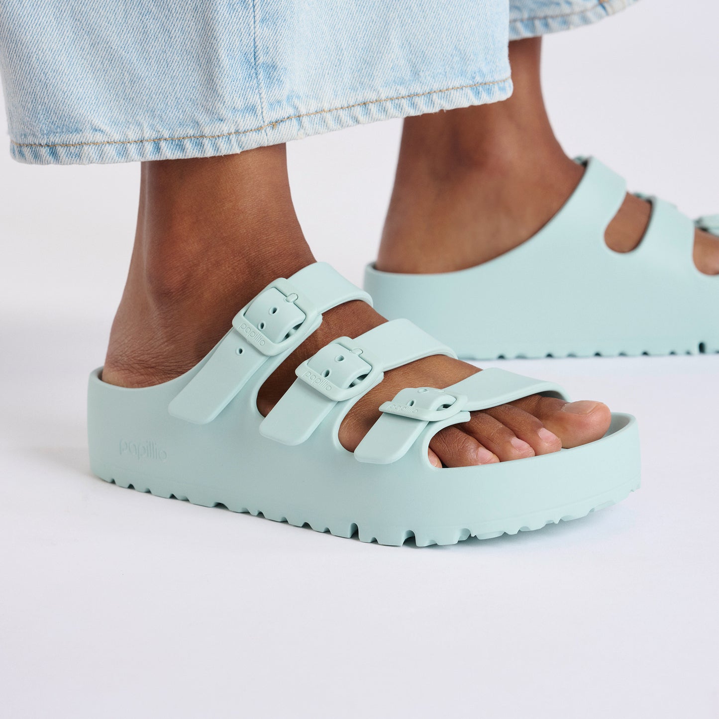 Birkenstock Florida Flex Platform Surf Green - Image 3
