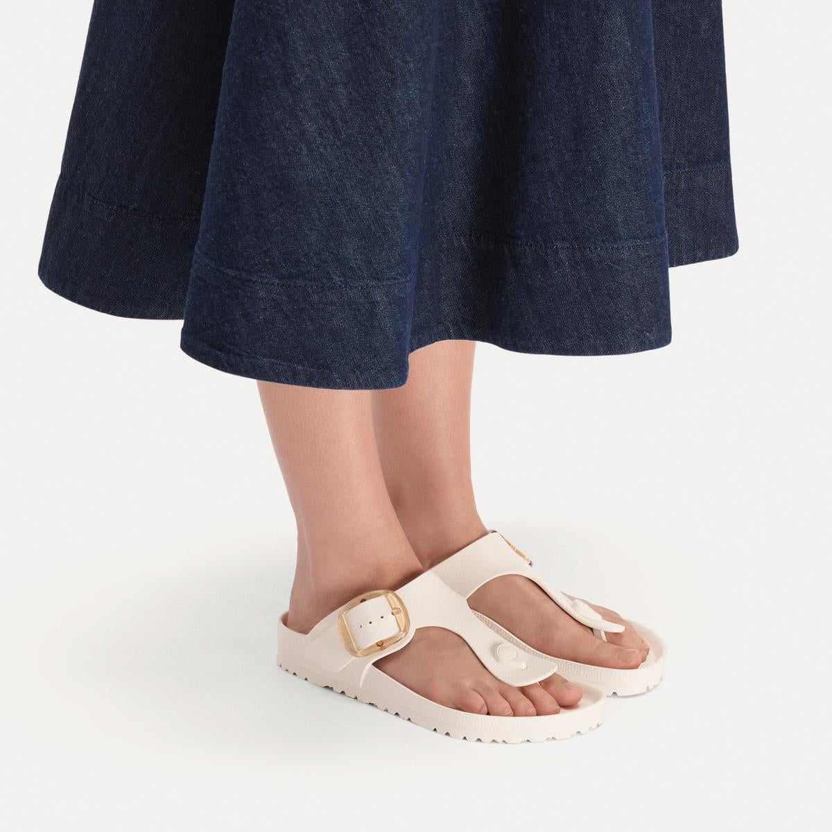 Birkenstock Gizeh Big Buckle Eggshell - Image 2
