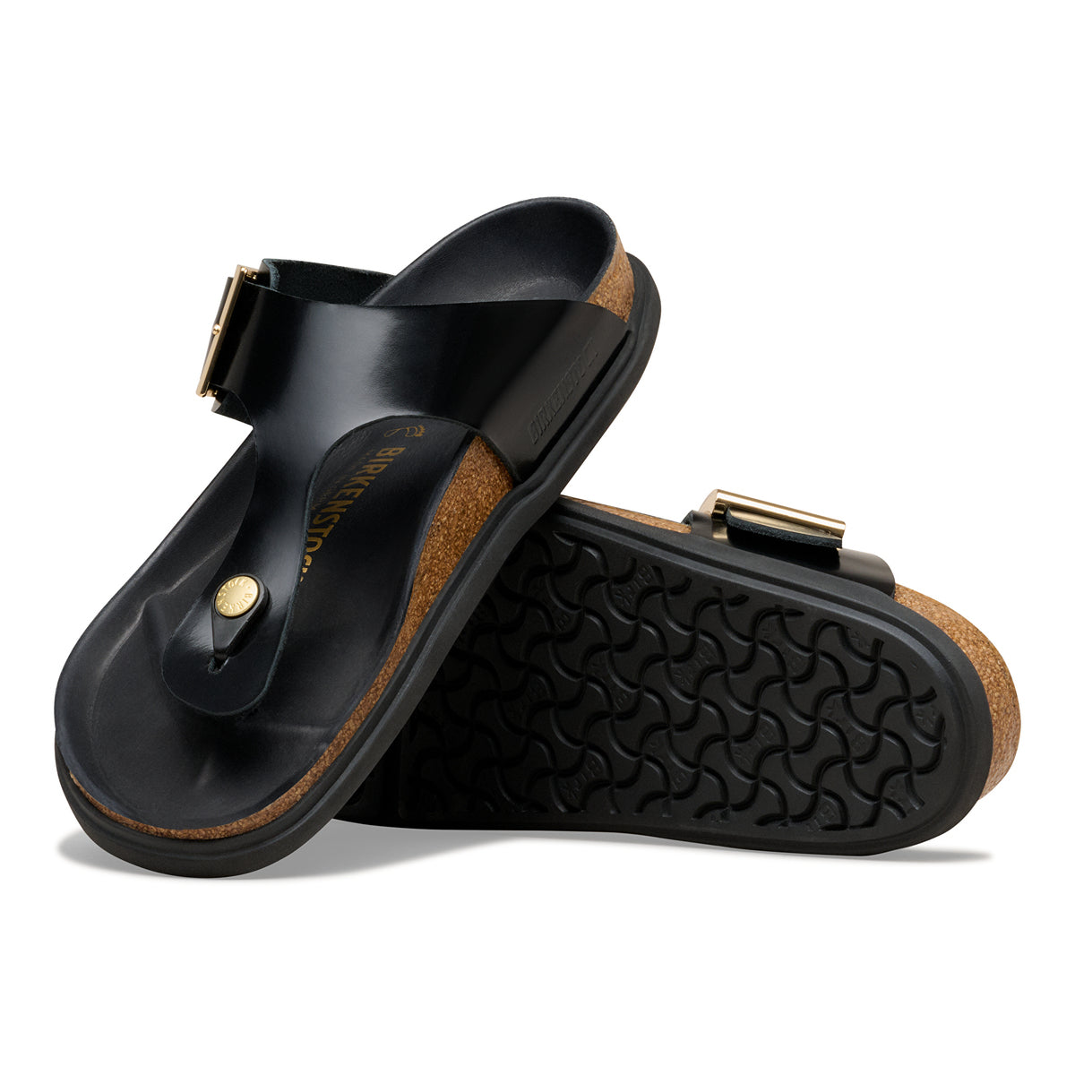 Birkenstock Gizeh Droplet Buckle Black - Image 4