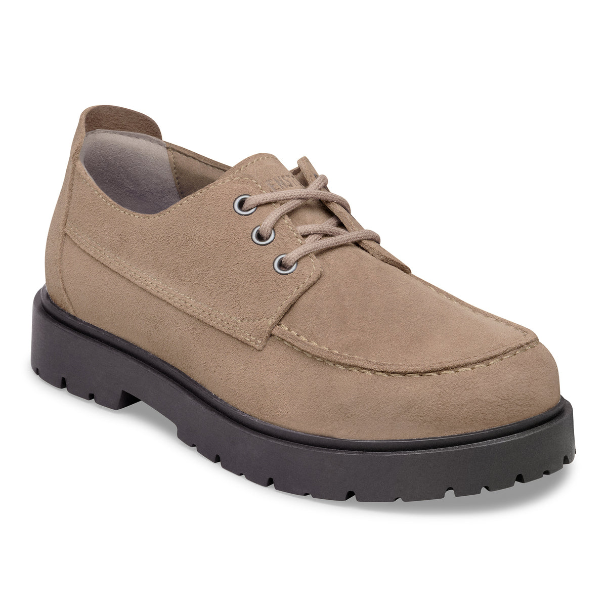 Birkenstock Highwood Moc Lace Low Grey Taupe - Image 1