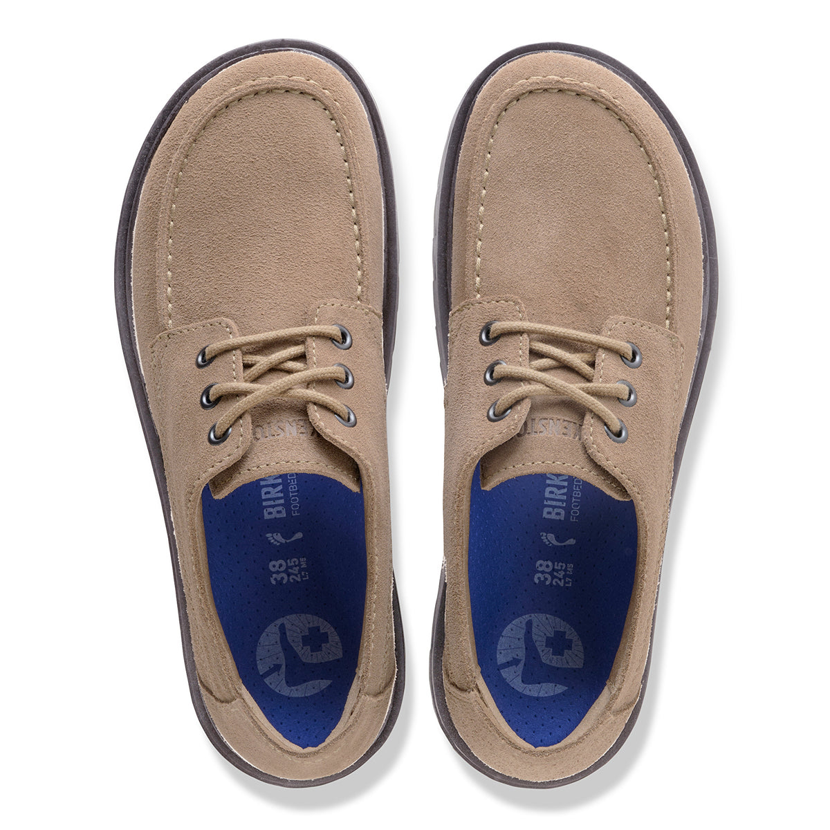 Birkenstock Highwood Moc Lace Low Grey Taupe - Image 5