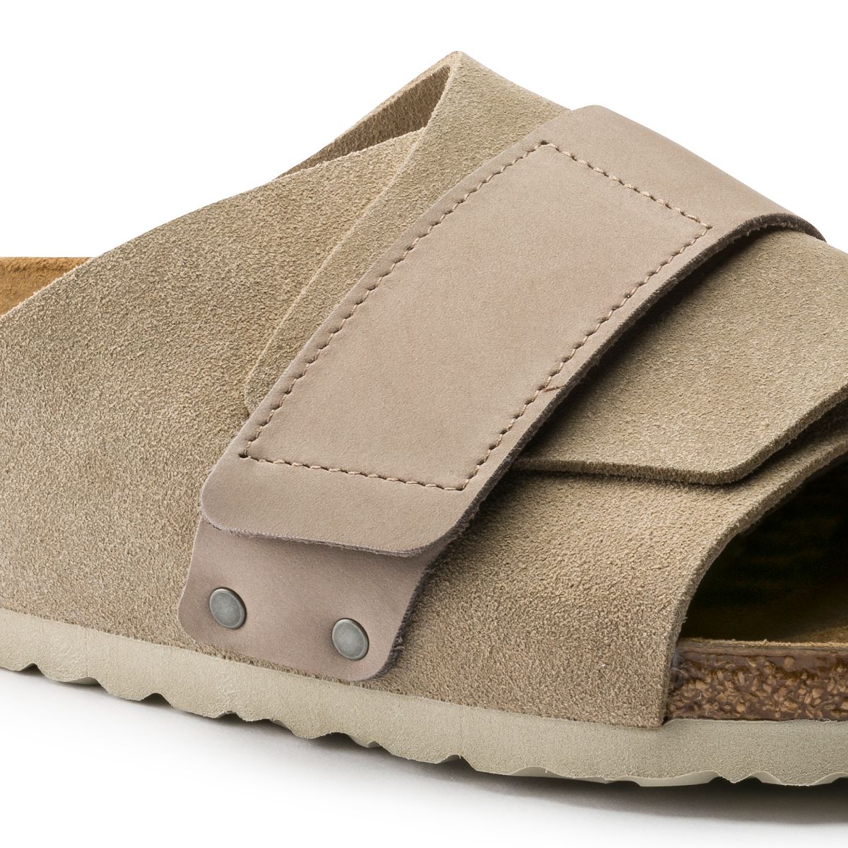 Kyoto Nubuck/Suede Leather in Taupe – BIRKENSTOCK NZ