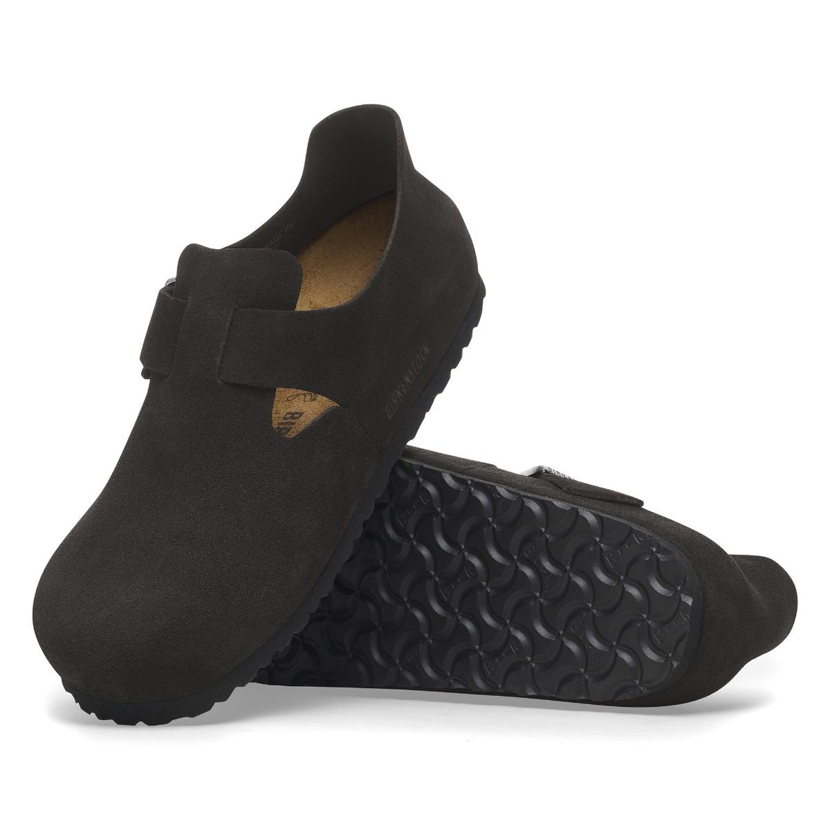 London Suede Leather in Black – BIRKENSTOCK NZ