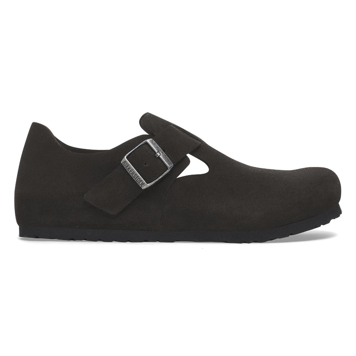 London Suede Leather in Black – BIRKENSTOCK NZ