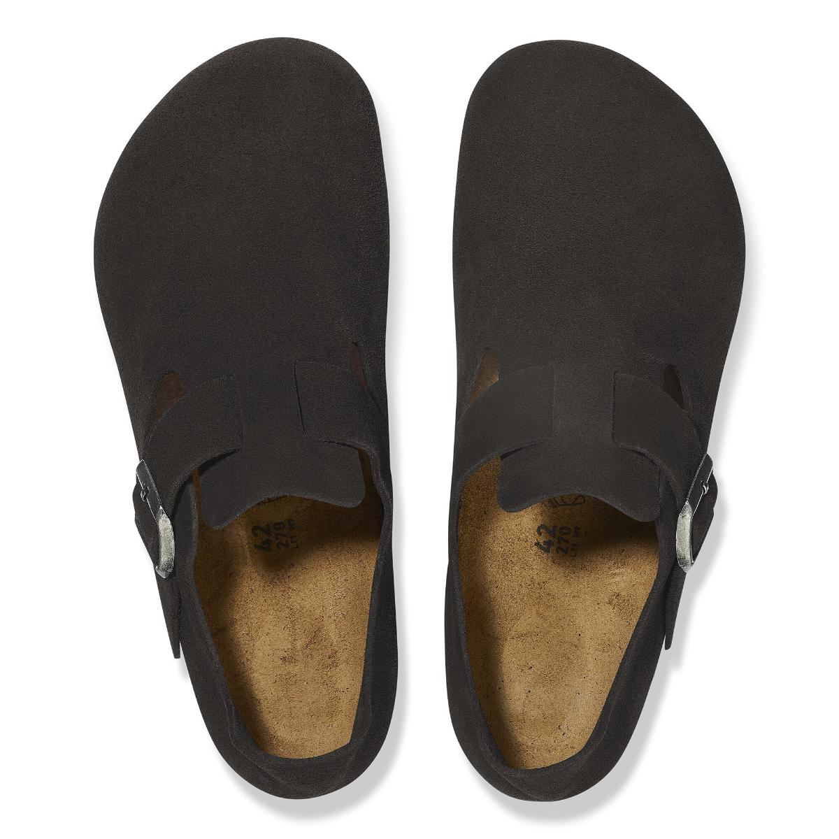 London Suede Leather in Black – BIRKENSTOCK NZ