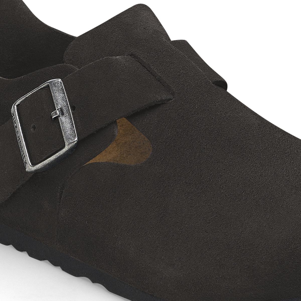 London Suede Leather in Black – BIRKENSTOCK NZ