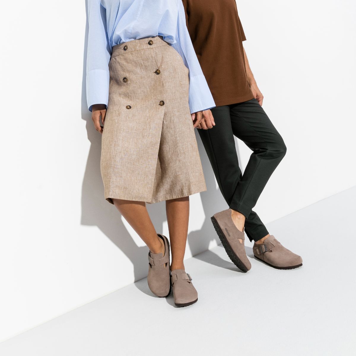 London Suede Leather in Taupe – BIRKENSTOCK NZ