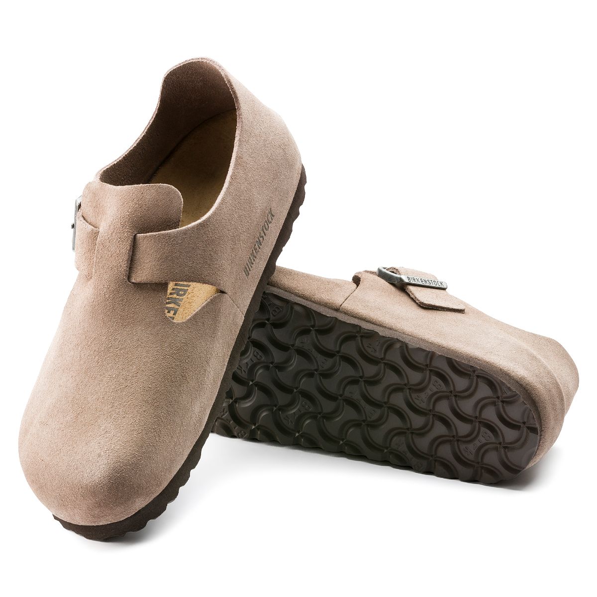 London Suede Leather in Taupe – BIRKENSTOCK NZ