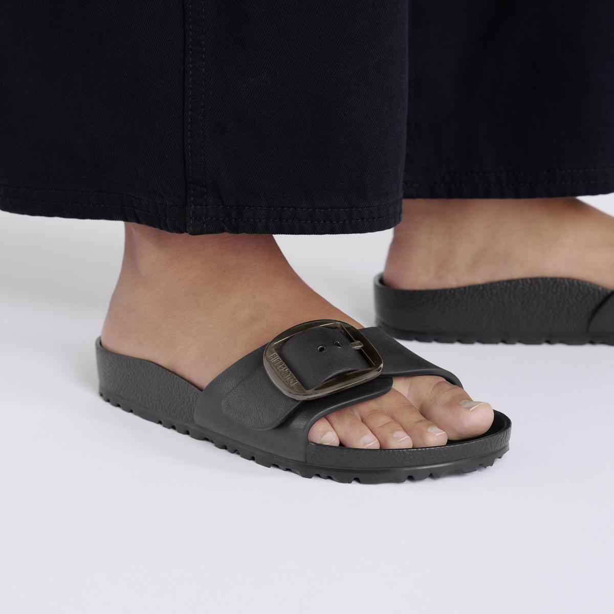 Birkenstock Madrid Big Buckle Black - Image 3
