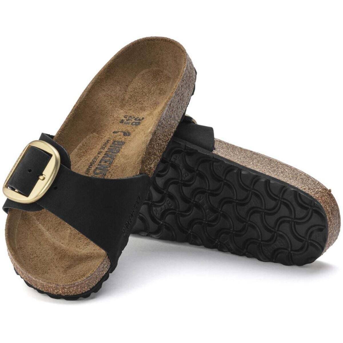 Birkenstock Madrid Big Buckle Black - Image 4