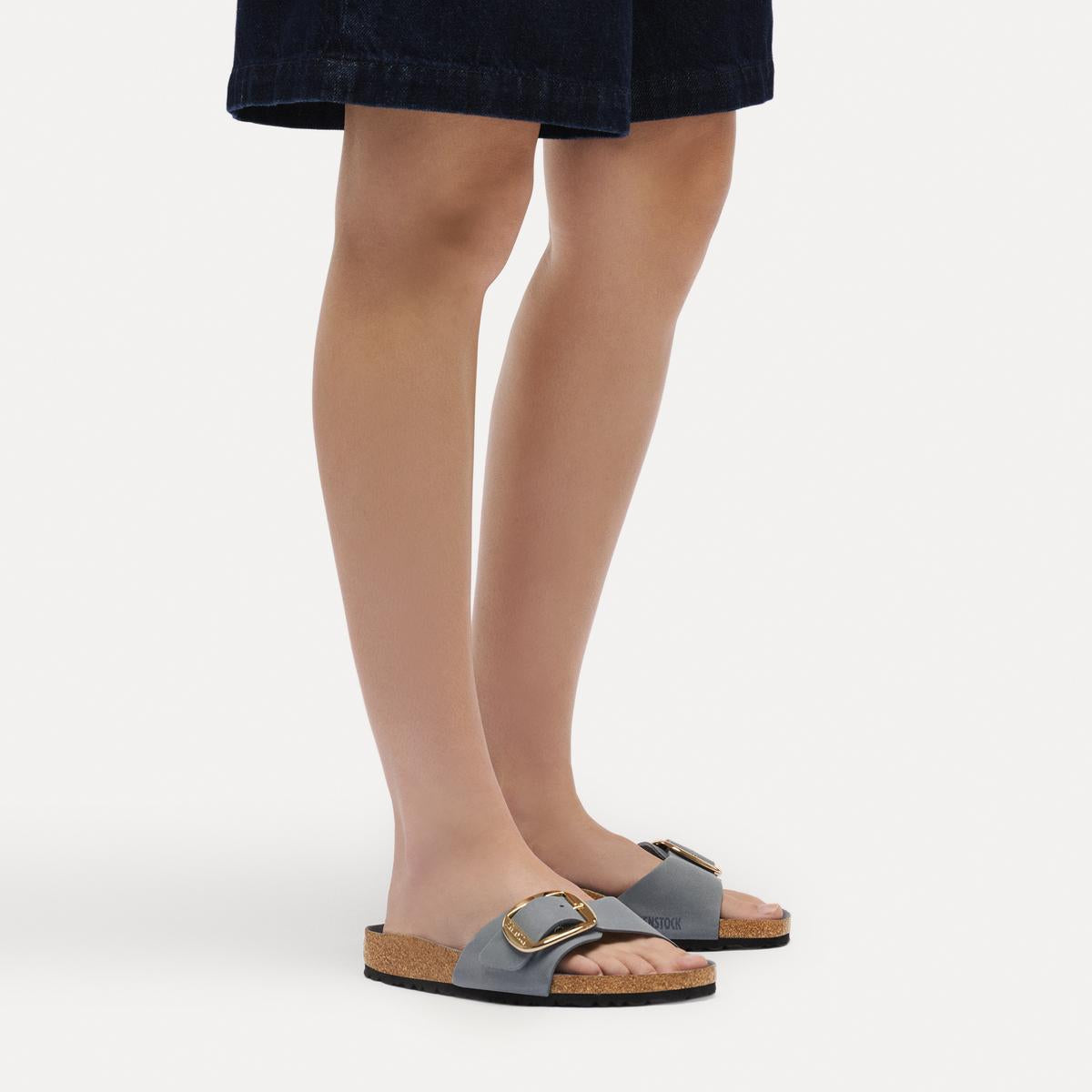 Birkenstock Madrid Big Buckle Basalt Grey - Image 2