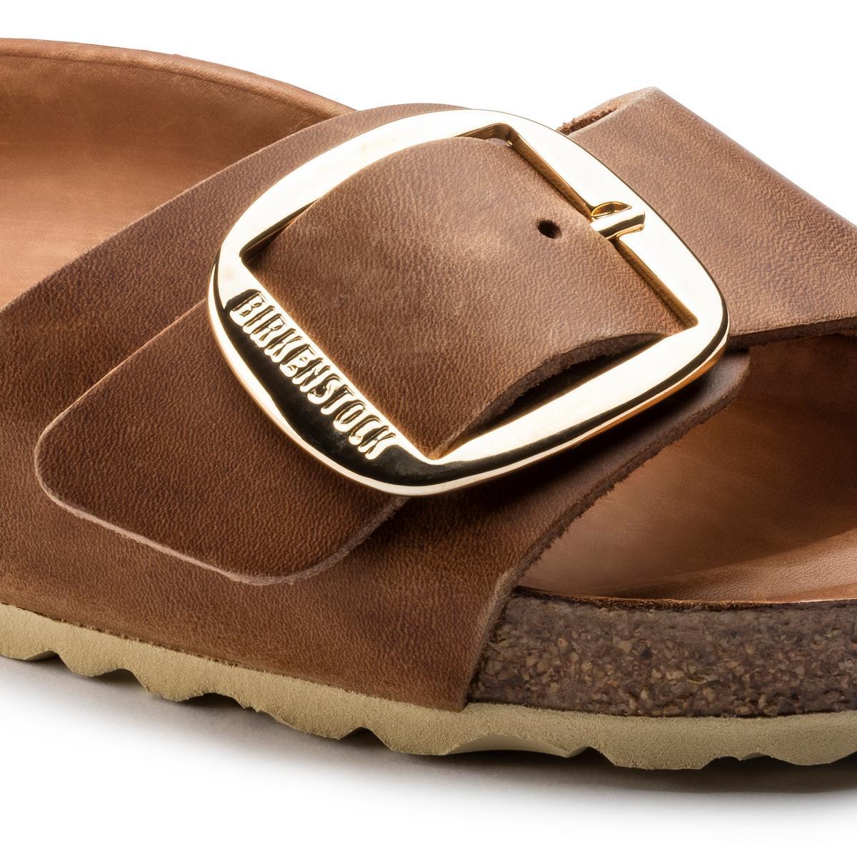 Birkenstock Madrid Big Buckle Cognac - Image 8