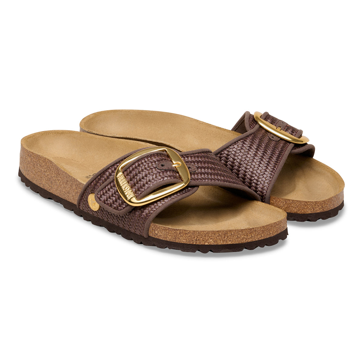 Birkenstock Madrid Big Buckle Raffia Carafe - Image 5