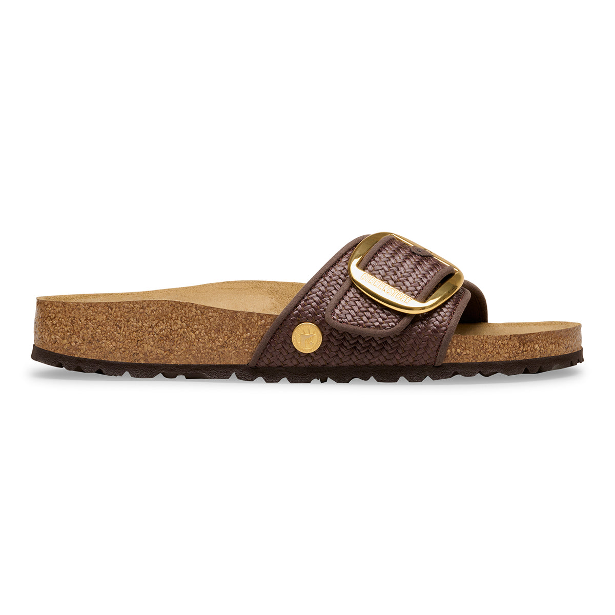 Birkenstock Madrid Big Buckle Raffia Carafe - Image 6