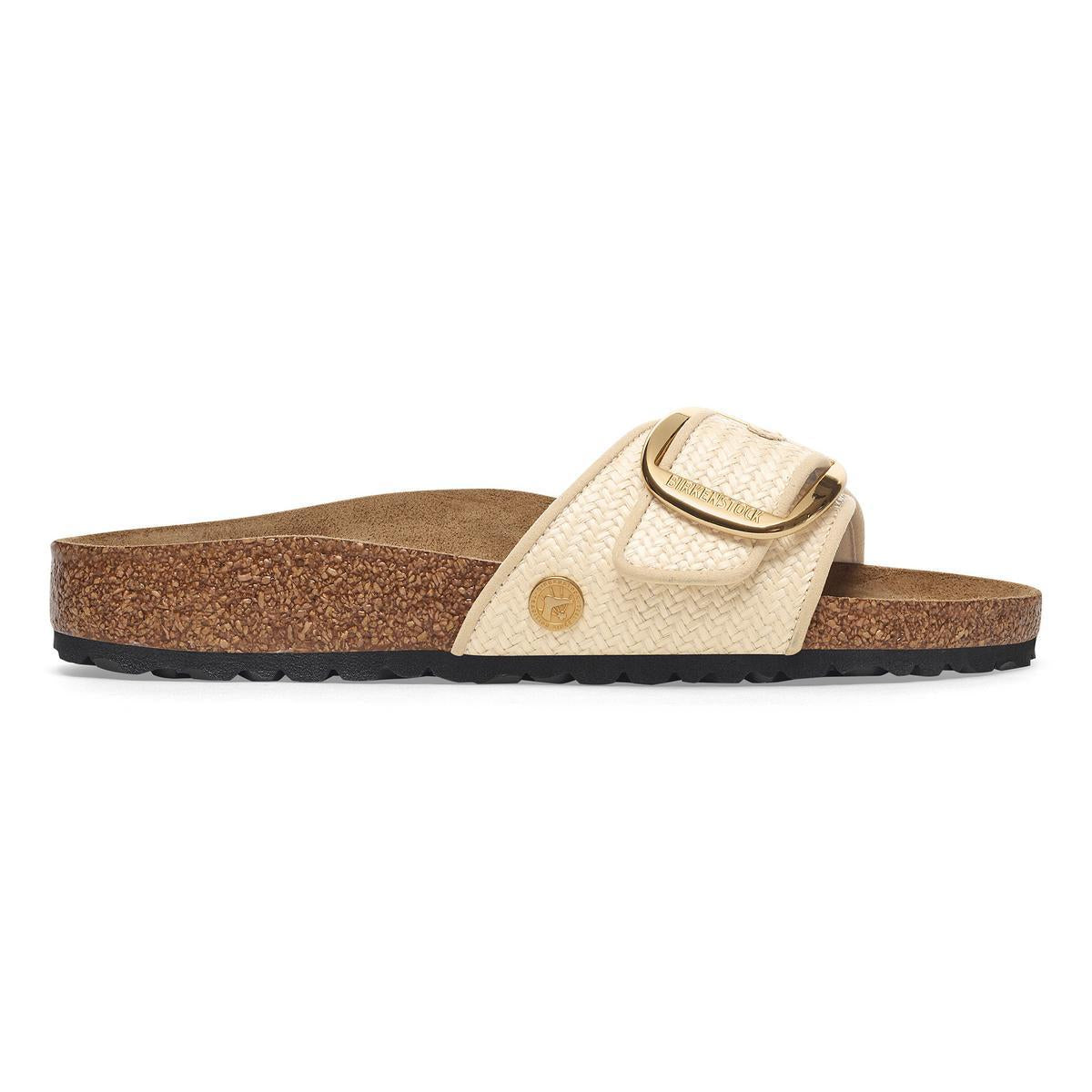 Birkenstock Madrid Big Buckle Raffia Natural - Image 6