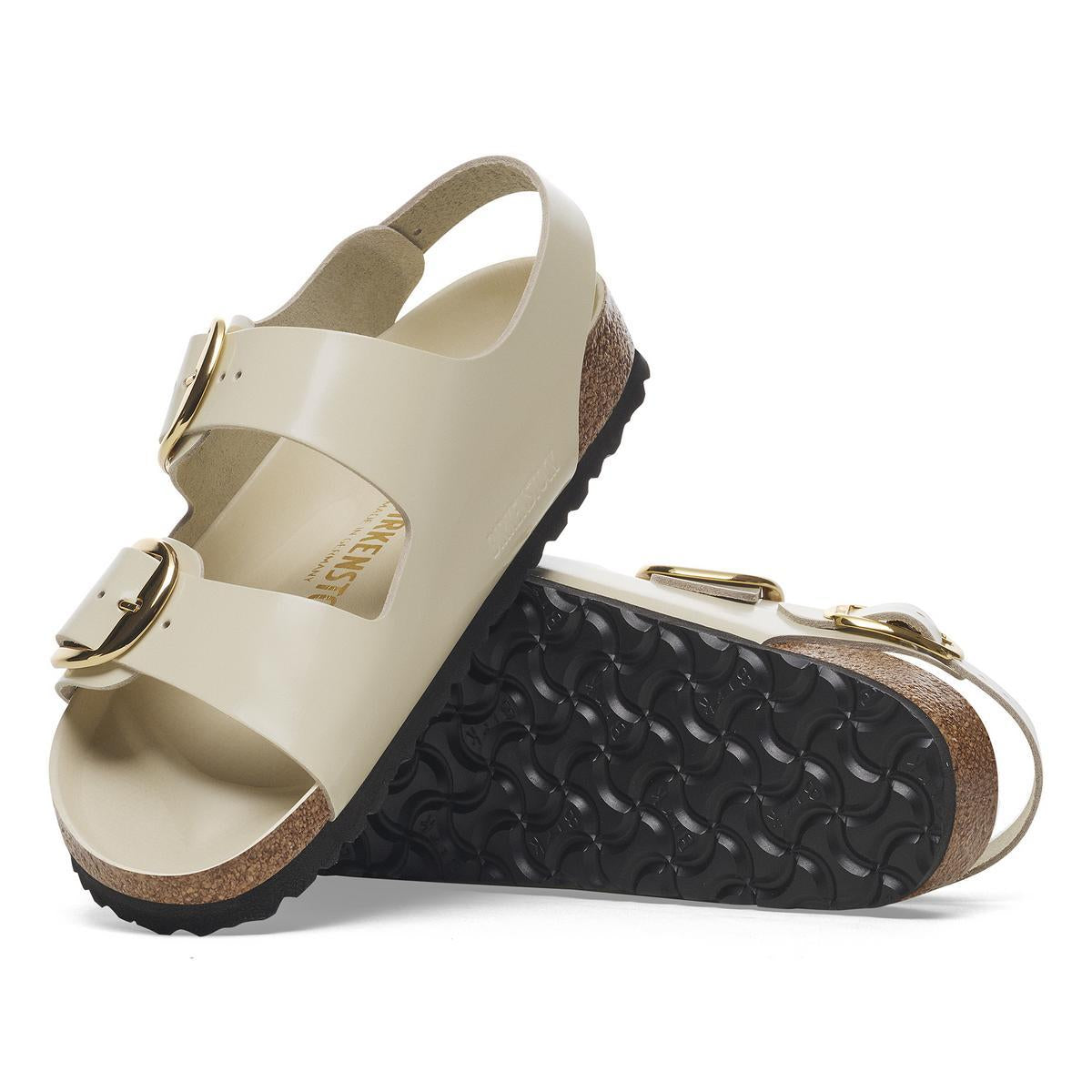 Birkenstock Milano Big Buckle Ecru - Image 4