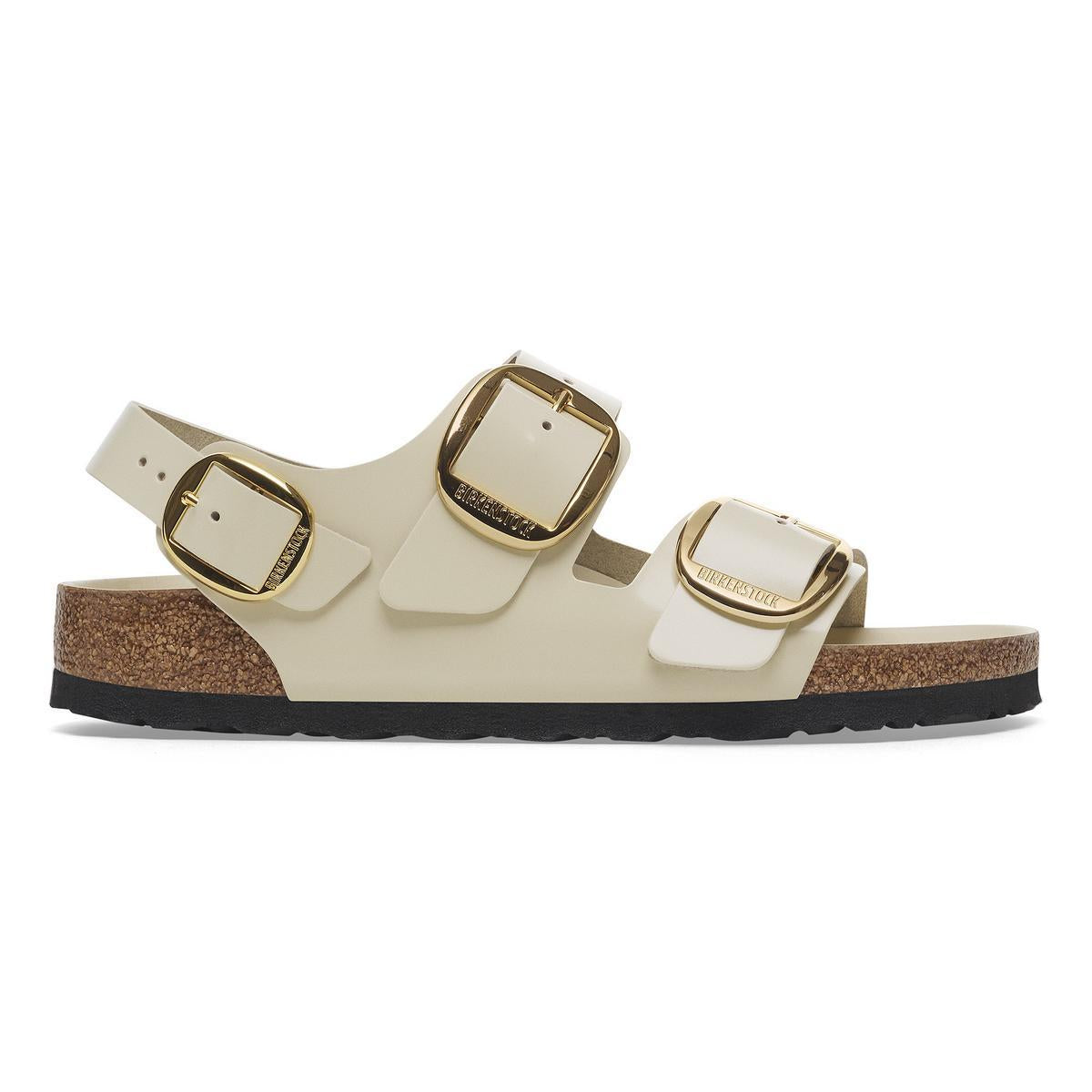 Birkenstock Milano Big Buckle Ecru - Image 6