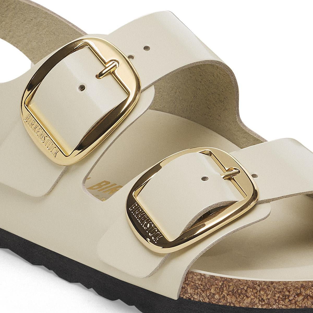 Birkenstock Milano Big Buckle Ecru - Image 8