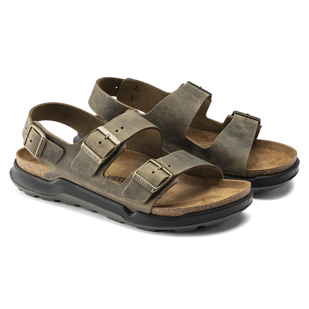 Birkenstock Milano Crosstown Faded Khaki - Image 6