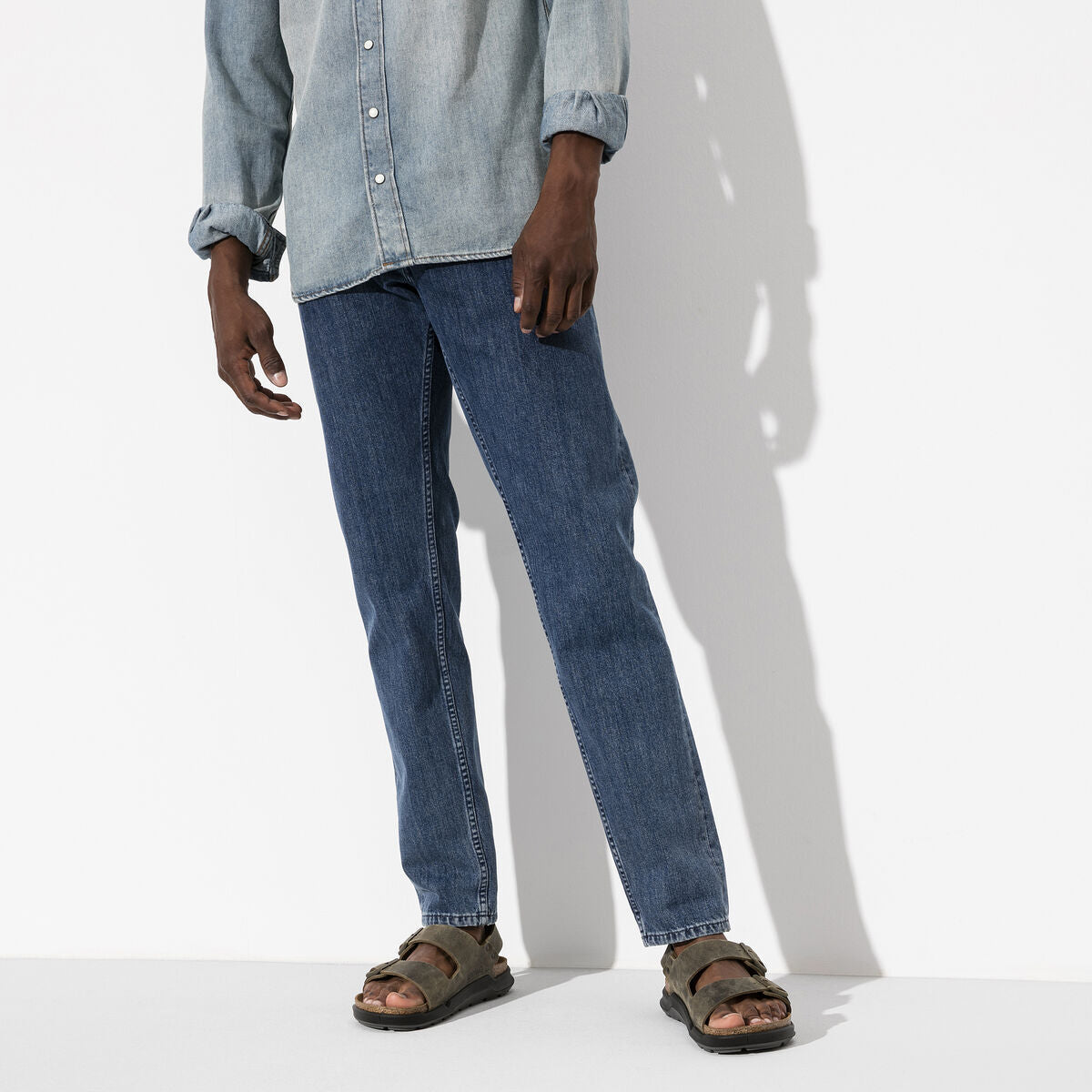 Birkenstock Milano Crosstown Faded Khaki - Image 2