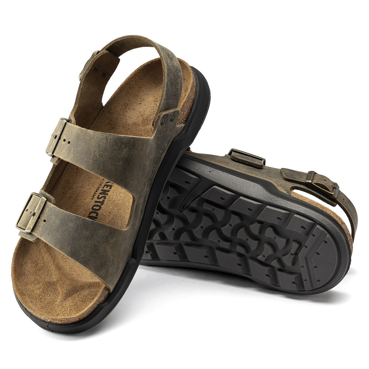 Birkenstock Milano Crosstown Faded Khaki - Image 4