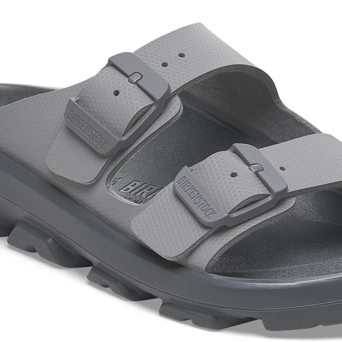 靴 BIRKENSTOCK | MOGAMI TERRA BF GREY WOMEN Mogami Terra 2 Strap Birko-Flor in Color Apex Whale Gray