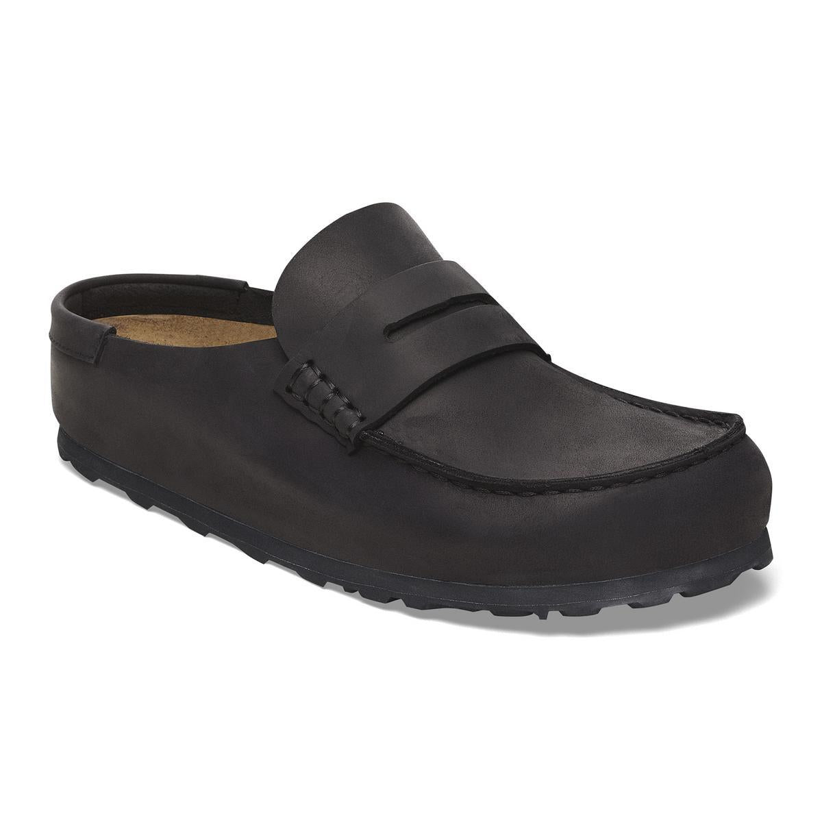 Naples Wrapped Oiled Leather in Black – BIRKENSTOCK NZ