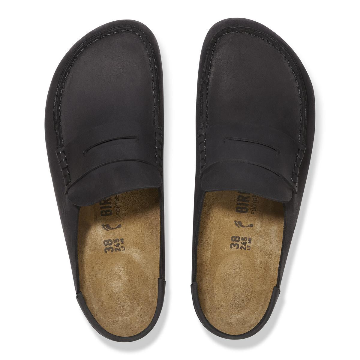 Naples Wrapped Oiled Leather in Black – BIRKENSTOCK NZ