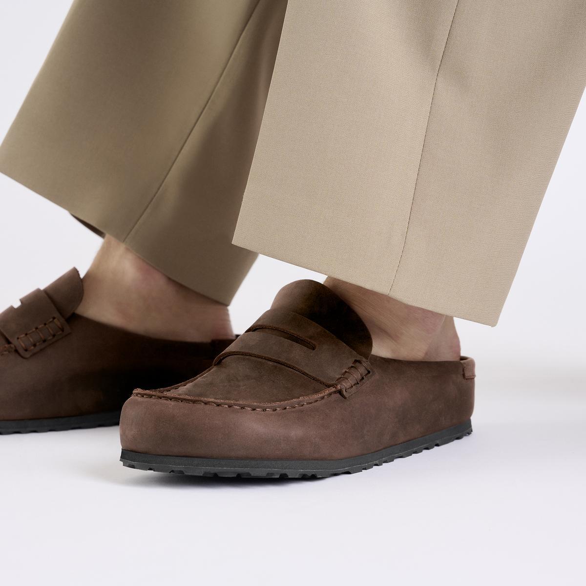 靴 BIRKENSTOCK NAPLES SUEDE LEATHER OILED Naples Wrapped Oiled Leather in Habana – BIRKENSTOCK NZ