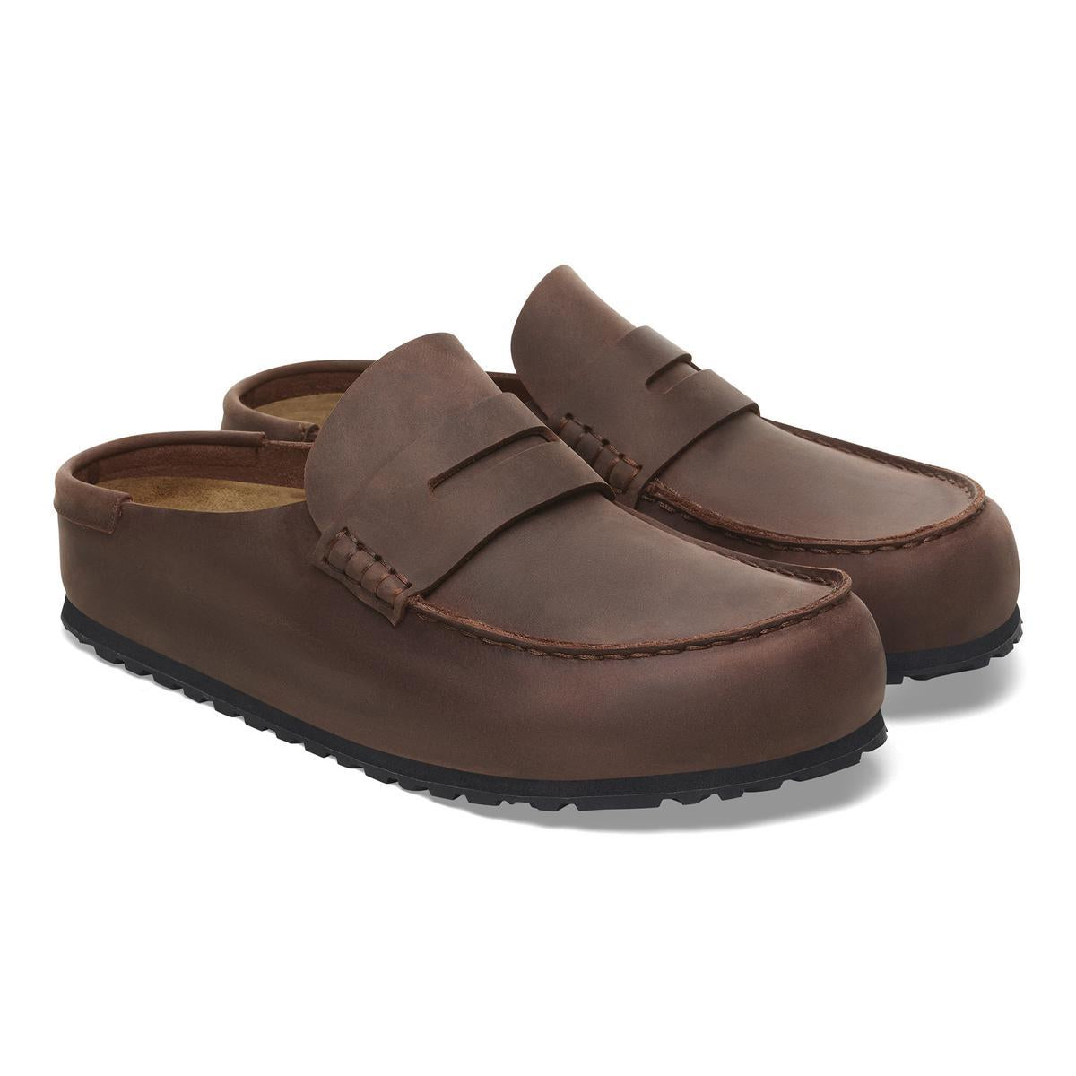 Naples Wrapped Oiled Leather in Habana – BIRKENSTOCK NZ