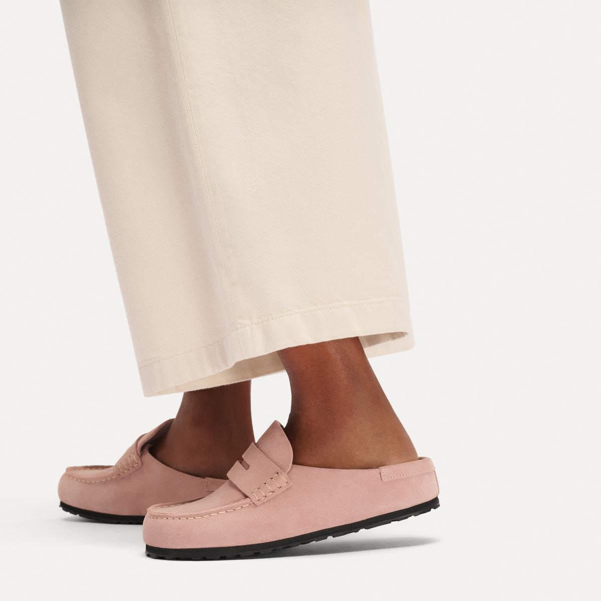 Naples Wrapped Suede Leather in Pink Clay – BIRKENSTOCK NZ