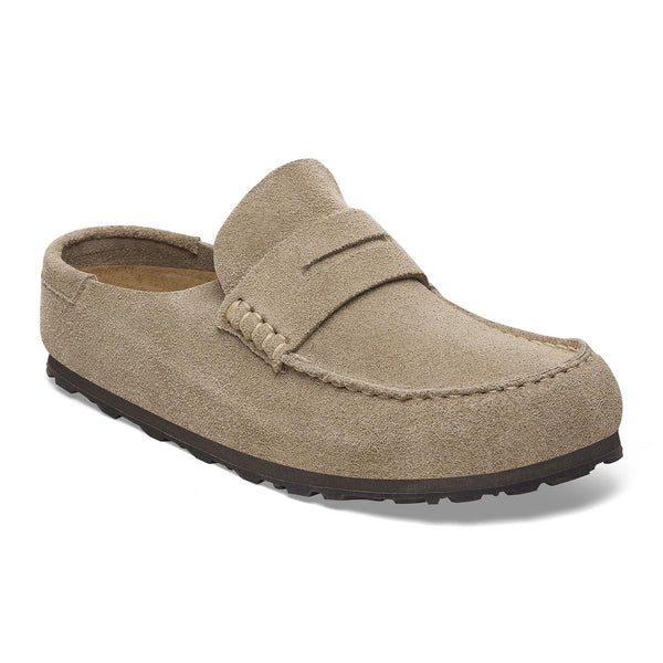 BIRKENSTOCK Naples サンダル Taupe 43 Naples Wrapped Suede Leather in Taupe – BIRKENSTOCK NZ