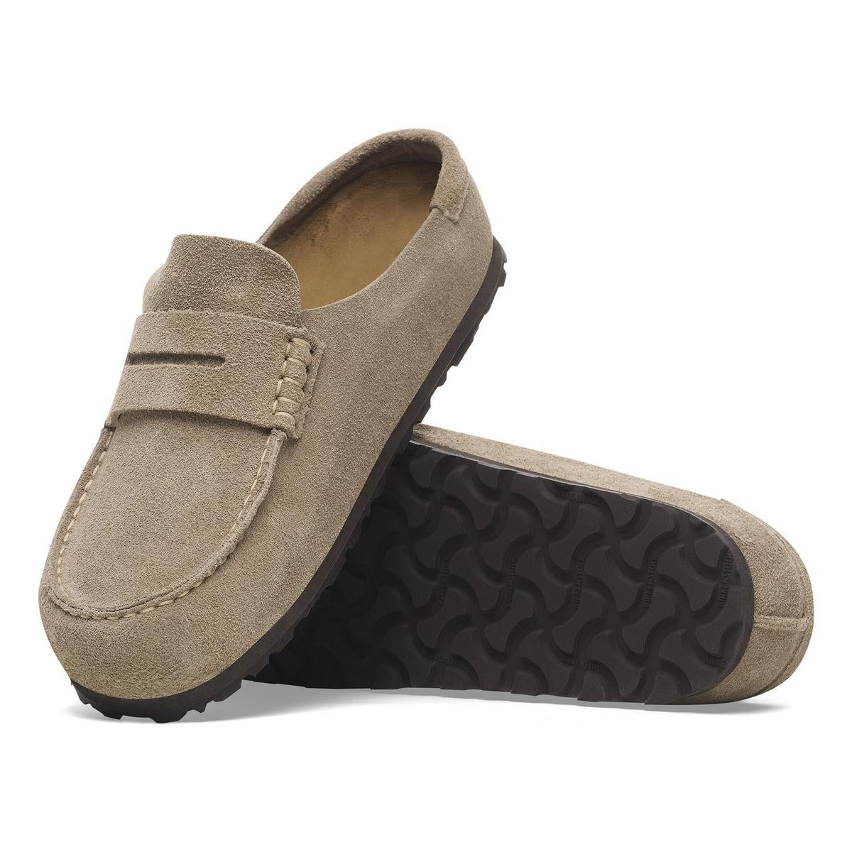 Naples Wrapped Suede Leather in Taupe – BIRKENSTOCK NZ