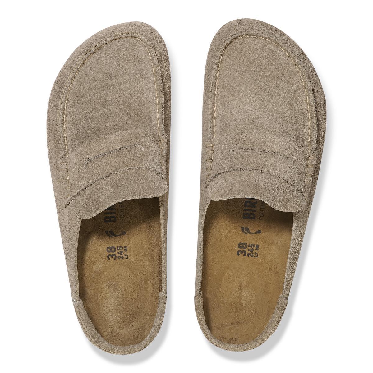 Naples Wrapped Suede Leather in Taupe – BIRKENSTOCK NZ