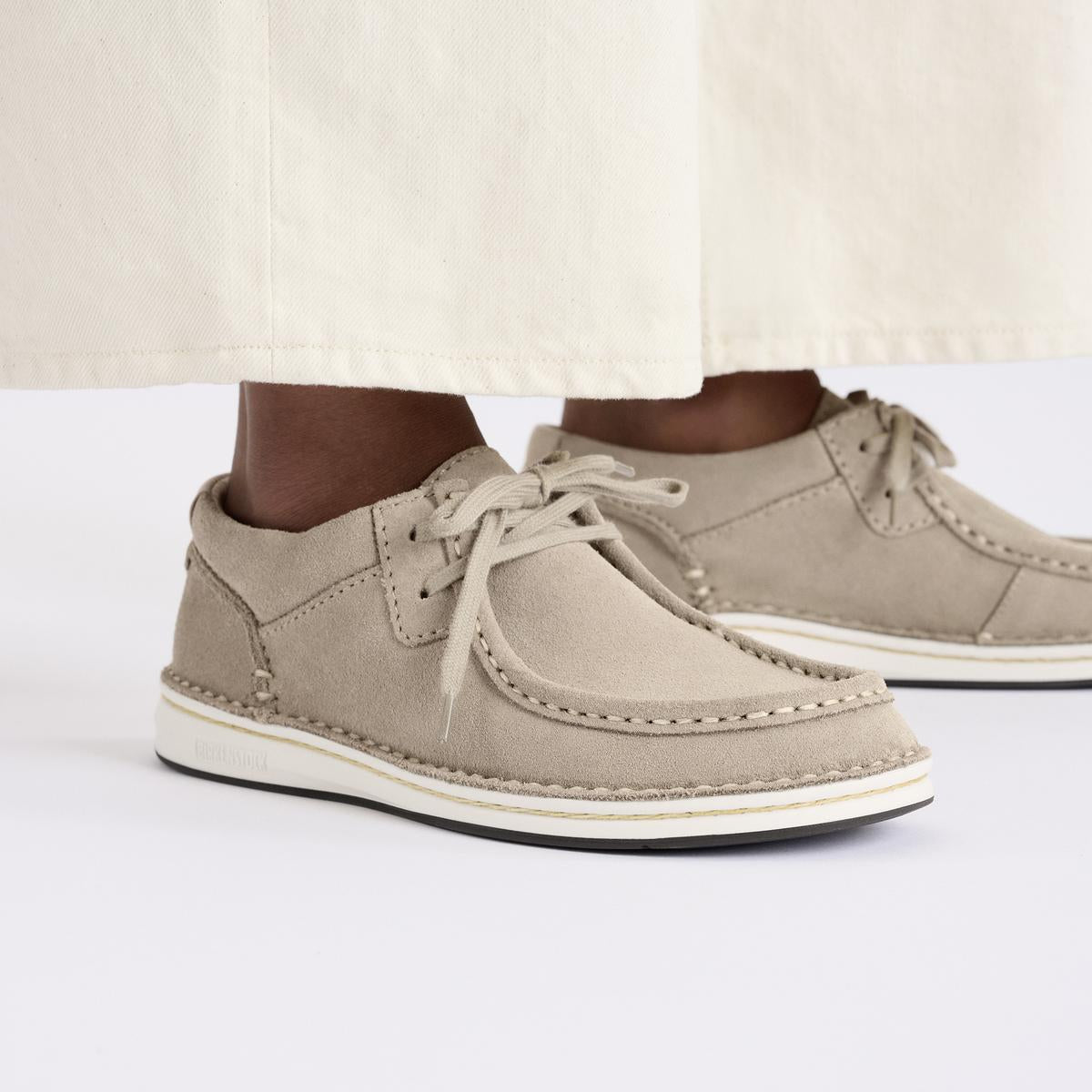 Lace-Up Pasadena Birkenstock 28.5 PASADENA BIRKENSTOCK STOCK DEAD 靴 Moc Plaza – Leather Suede Basalt in 靴